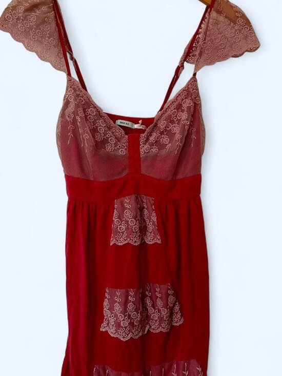 Kimchi Blue Tops - Kimchi Blue Urban Outfitters Vintage Y2K Lace Babydoll Top Micro Dress S